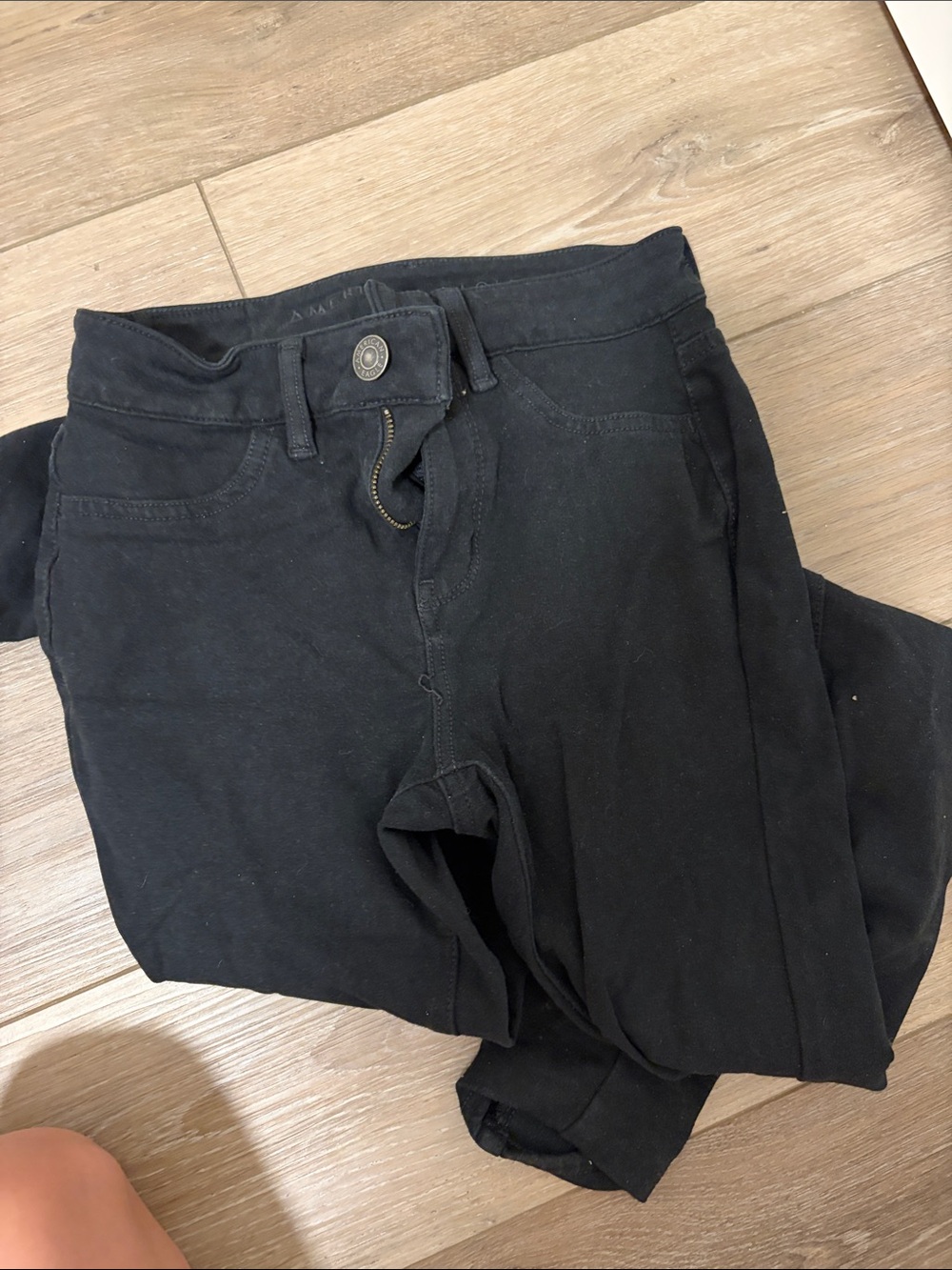 American Eagle Outfitters Black Stretch Jeggings
